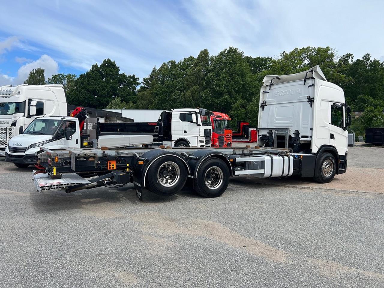 Scania G500 6x2 Lagab Containerbil / Lösflak Z-Lift 2021 - Övrigt