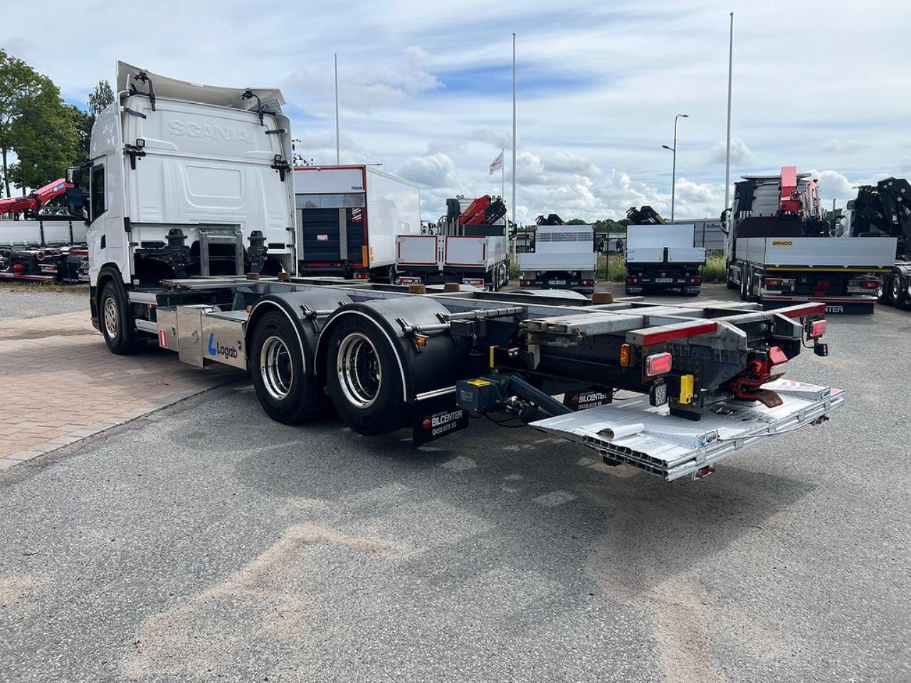 Scania G500 6x2 Lagab Containerbil / Lösflak Z-Lift 2021 - Övrigt