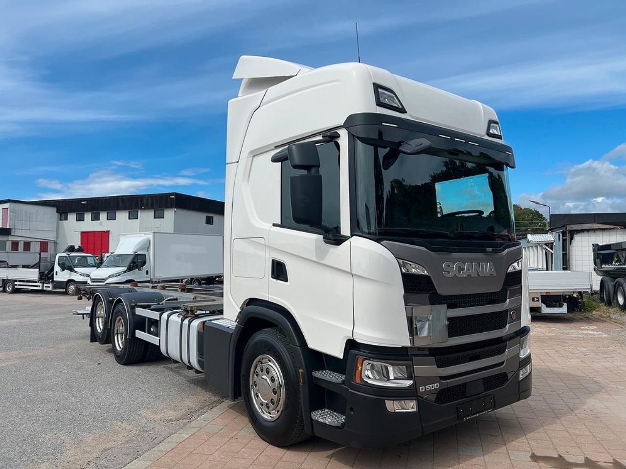 Scania G500 6x2 Lagab Containerbil / Lösflak Z-Lift 2021 - Övrigt