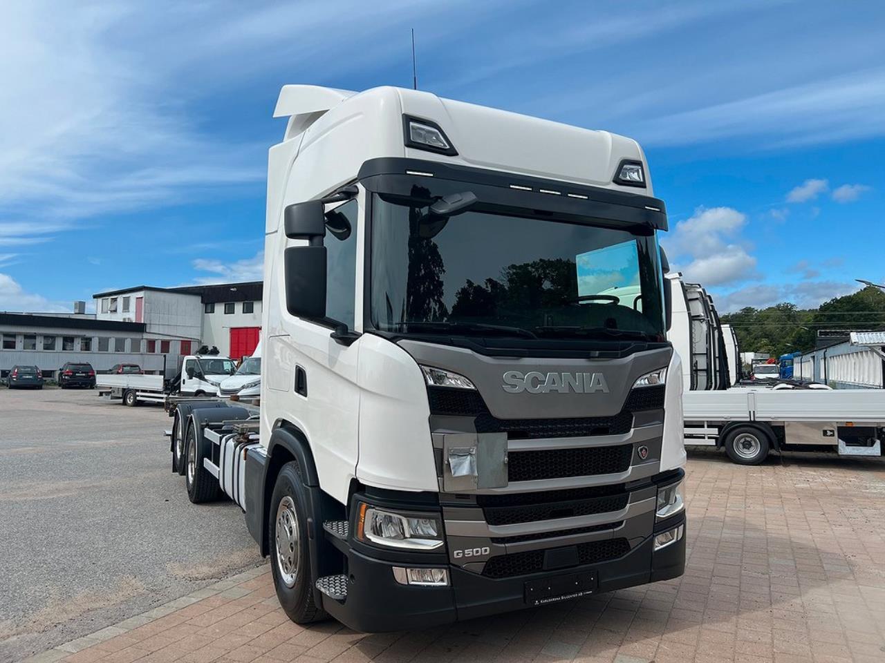 Scania G500 6x2 Lagab Containerbil / Lösflak Z-Lift 2021 - Övrigt