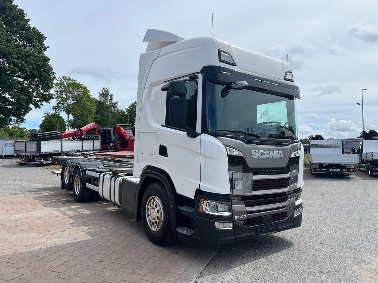 Scania G500 6x2 Lagab Containerbil / Lösflak Z-Lift 2021 - Övrigt