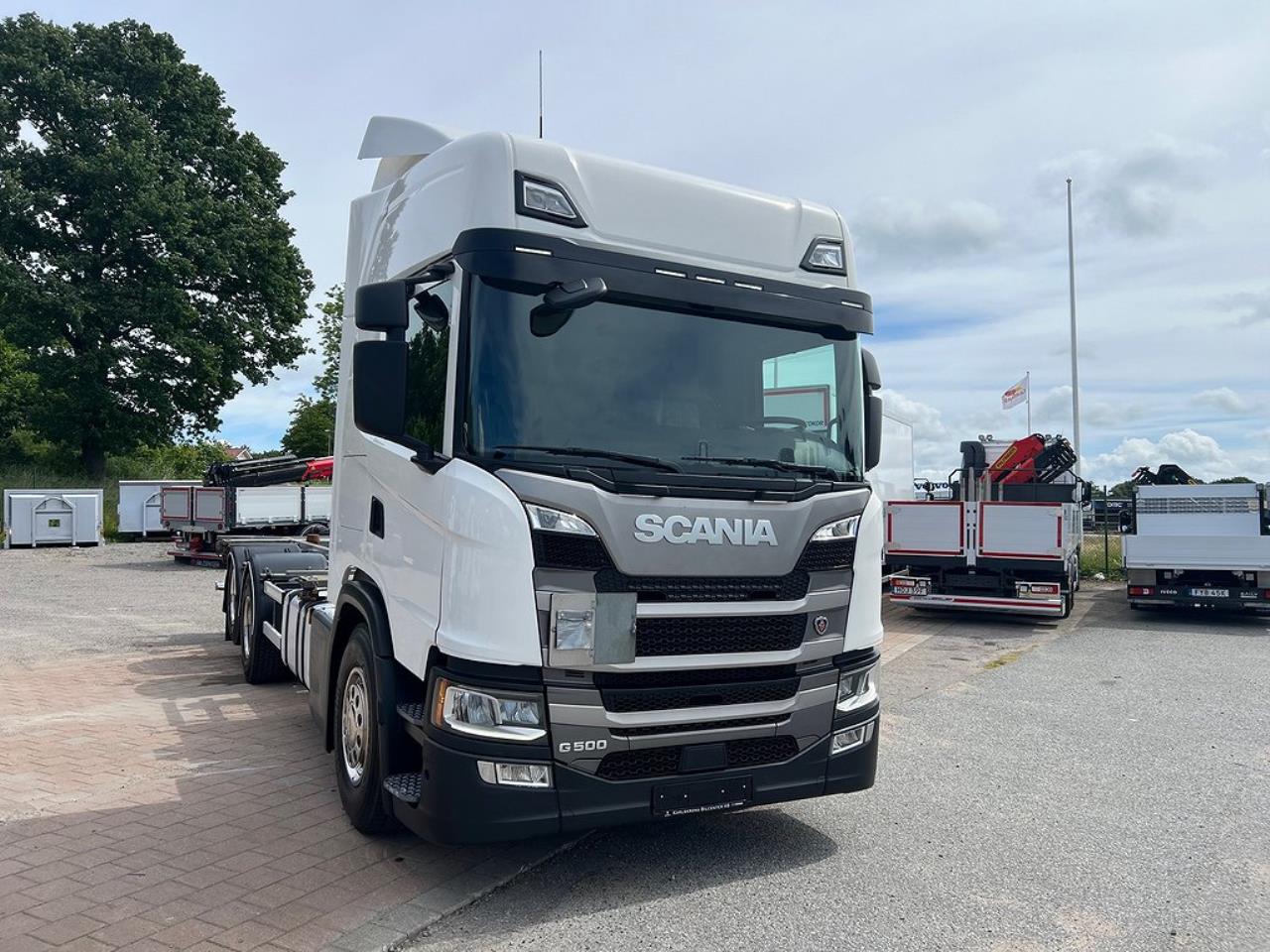 Scania G500 6x2 Lagab Containerbil / Lösflak Z-Lift 2021 - Övrigt