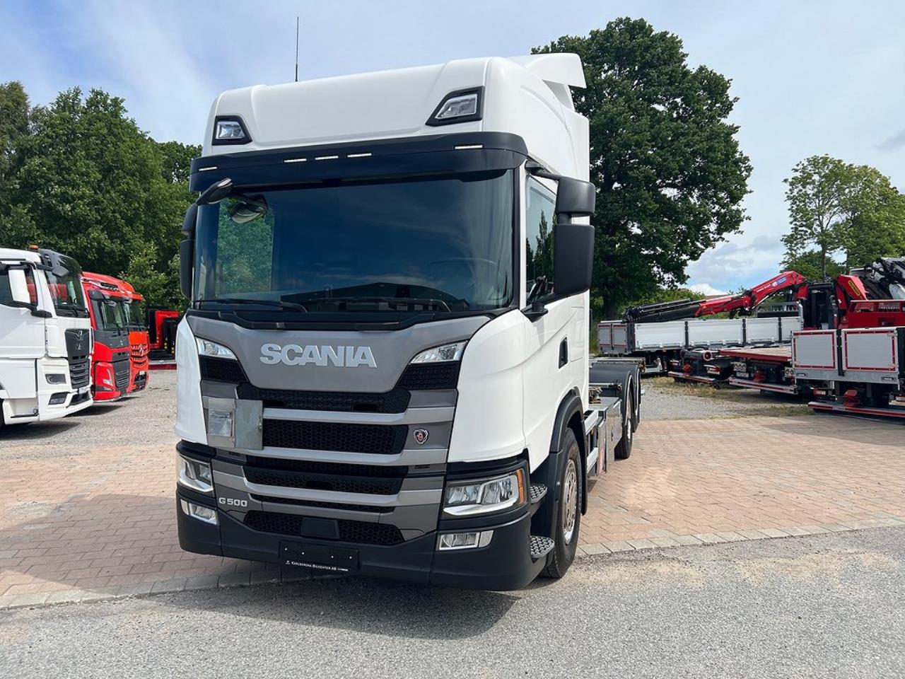 Scania G500 6x2 Lagab Containerbil / Lösflak Z-Lift 2021 - Övrigt