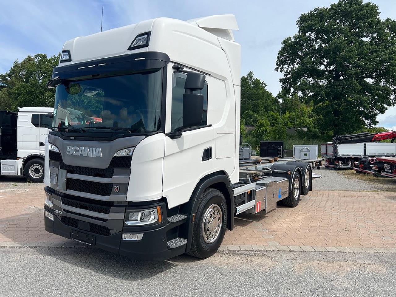 Scania G500 6x2 Lagab Containerbil / Lösflak Z-Lift 2021 - Övrigt