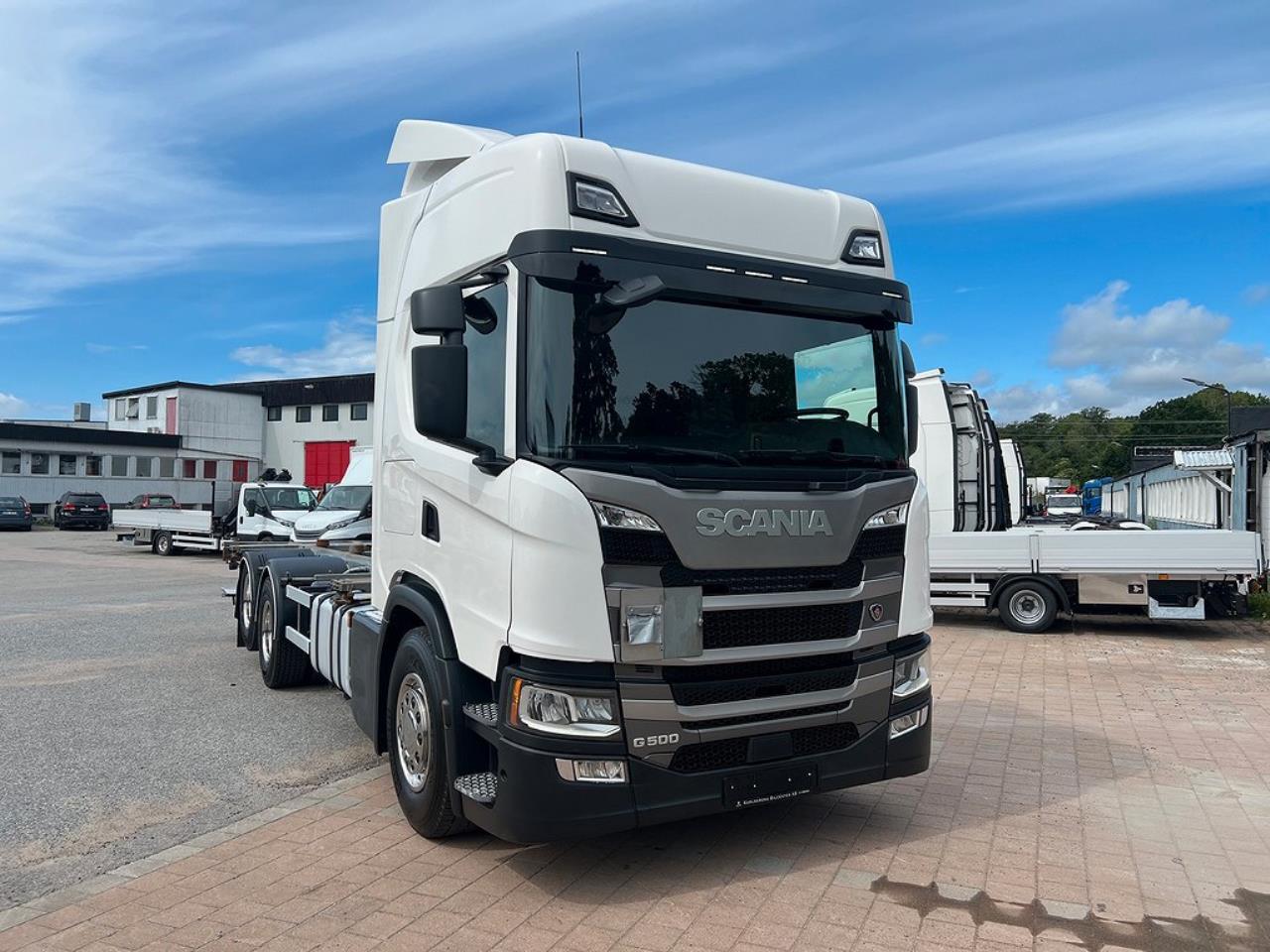 Scania G500 6x2 Lagab Containerbil / Lösflak Z-Lift 2021 - Övrigt