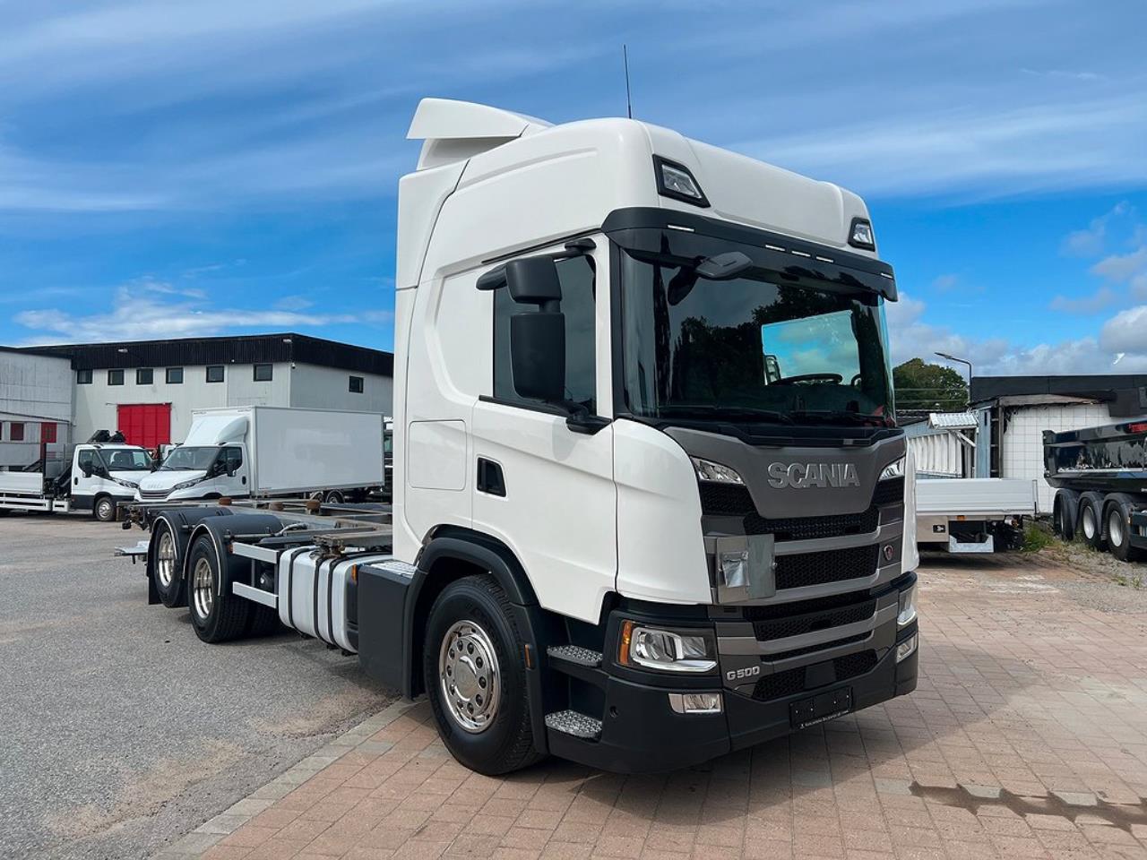 Scania G500 6x2 Lagab Containerbil / Lösflak Z-Lift 2021 - Övrigt