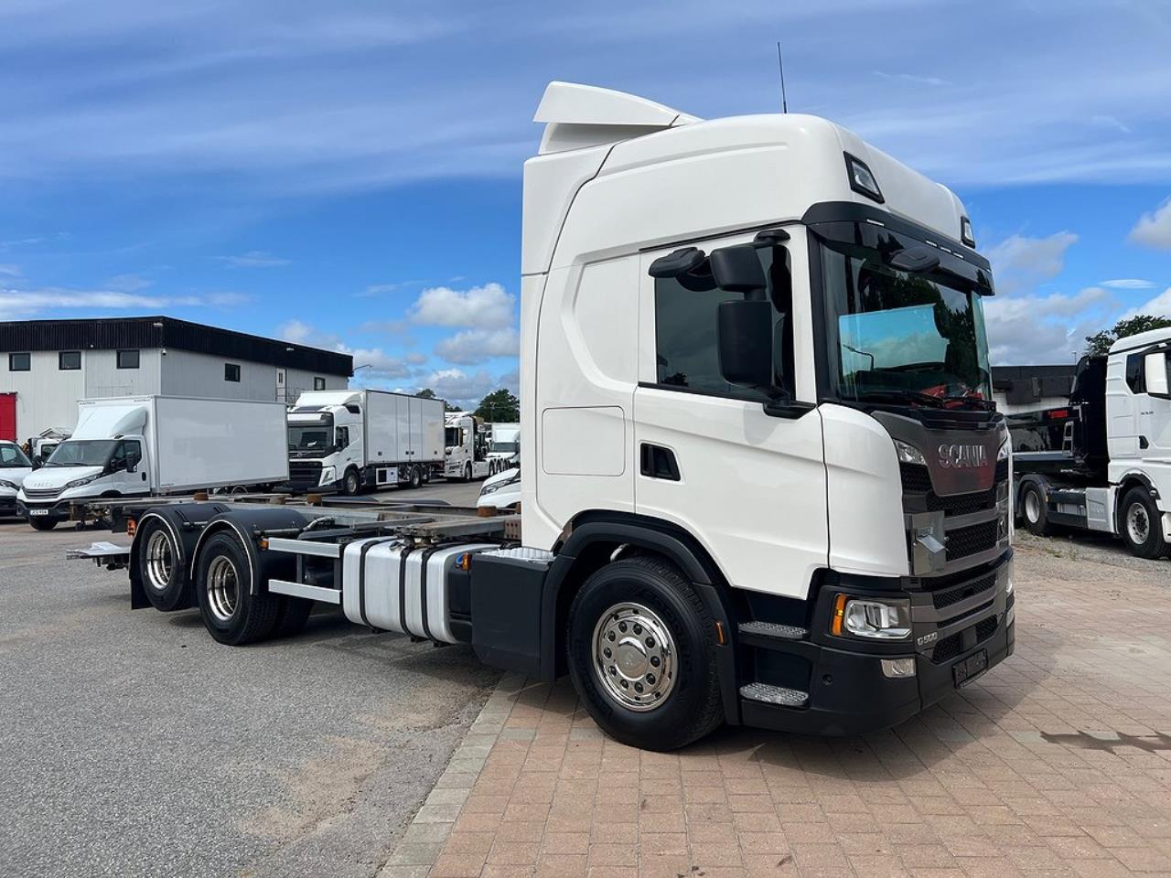 Scania G500 6x2 Lagab Containerbil / Lösflak Z-Lift 2021 - Övrigt