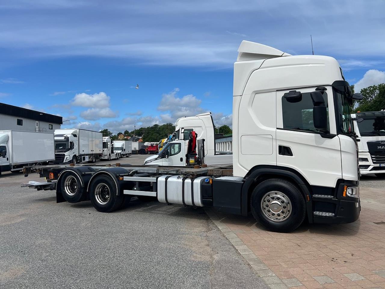 Scania G500 6x2 Lagab Containerbil / Lösflak Z-Lift 2021 - Övrigt