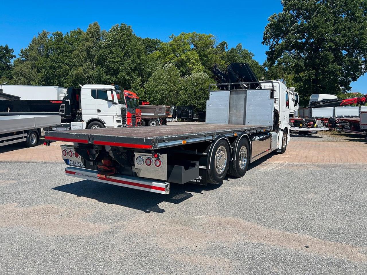 Volvo FMX 450 6x2*4 Kranbil / Brädgårdsbil Euro 6 Hiab 232 2018 - Kran