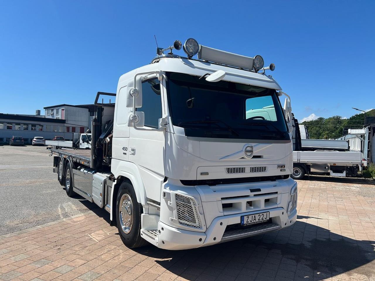 Volvo FMX 450 6x2*4 Kranbil / Brädgårdsbil Euro 6 Hiab 232 2018 - Kran