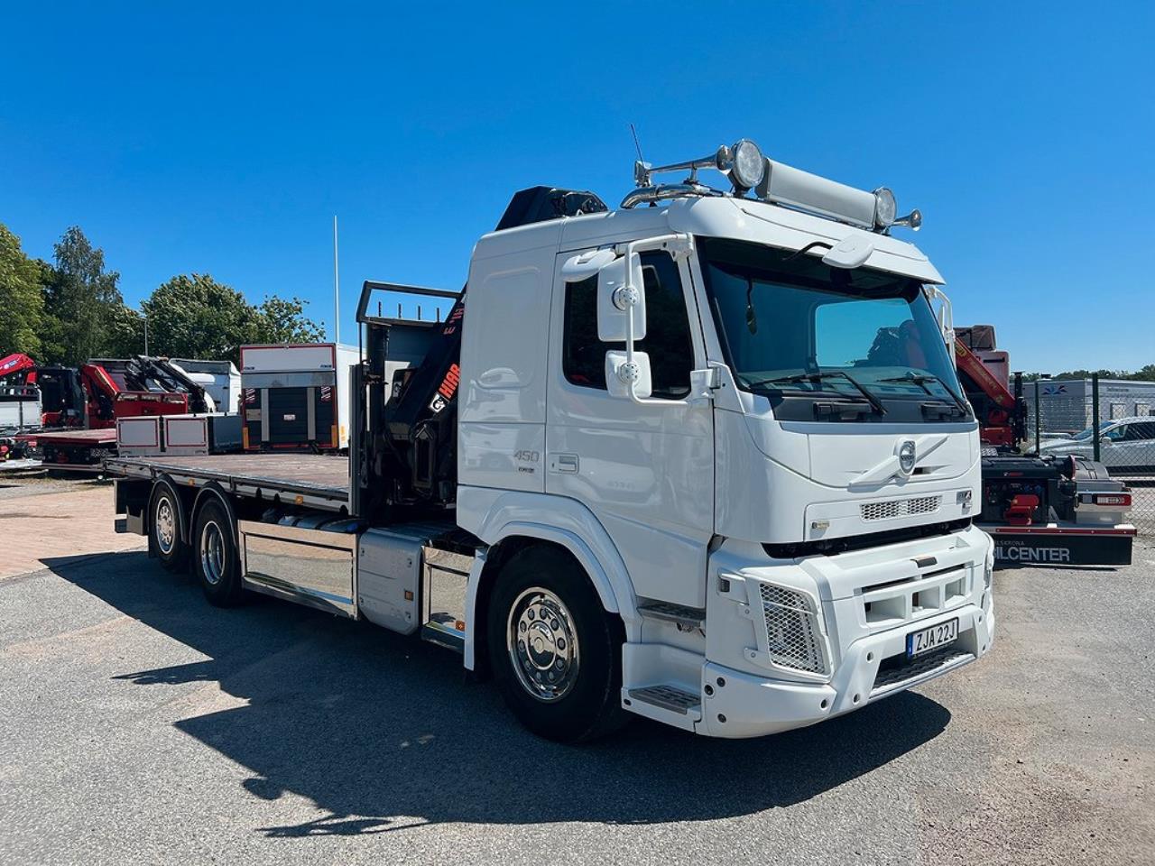 Volvo FMX 450 6x2*4 Kranbil / Brädgårdsbil Euro 6 Hiab 232 2018 - Kran