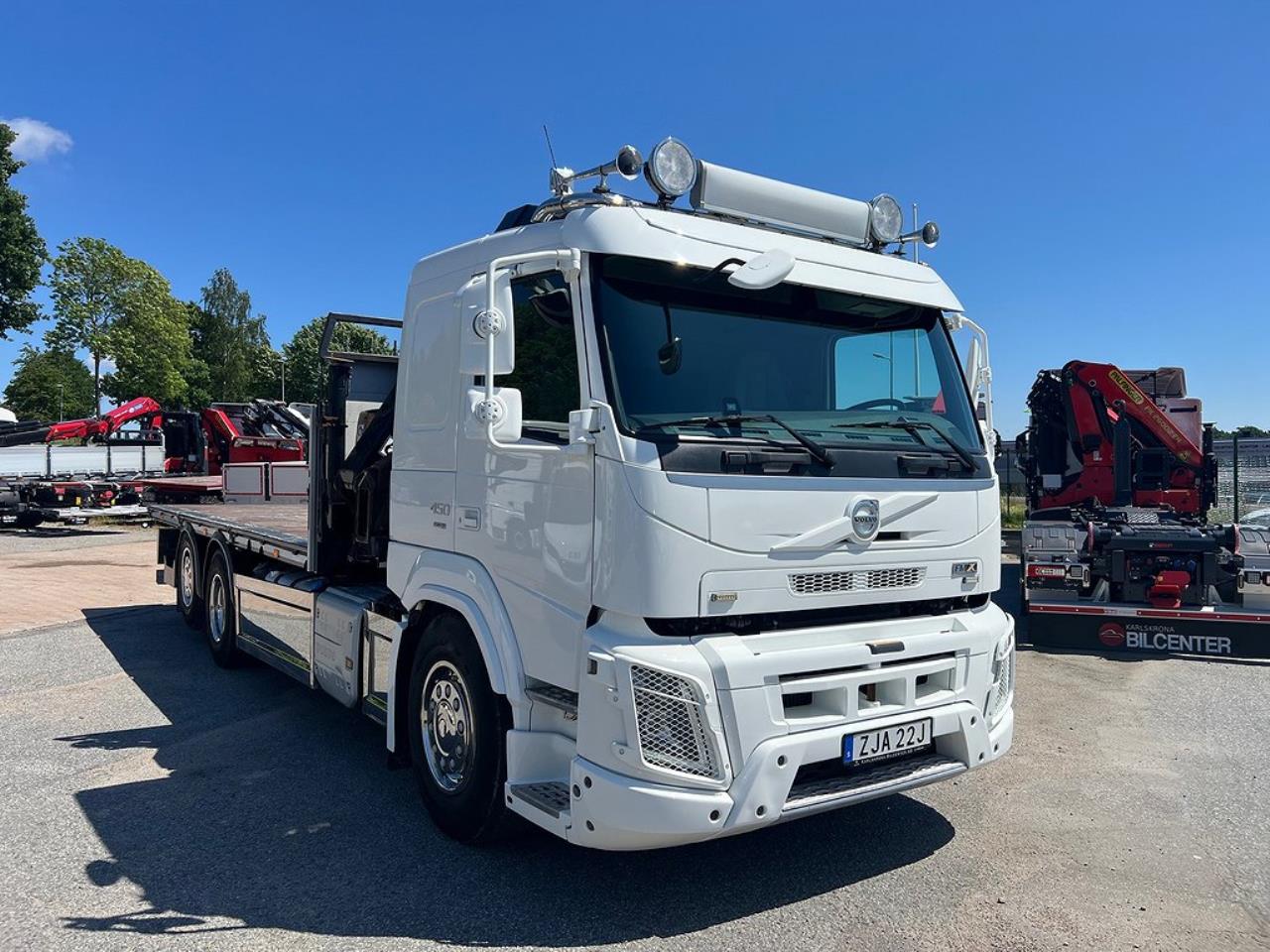 Volvo FMX 450 6x2*4 Kranbil / Brädgårdsbil Euro 6 Hiab 232 2018 - Kran