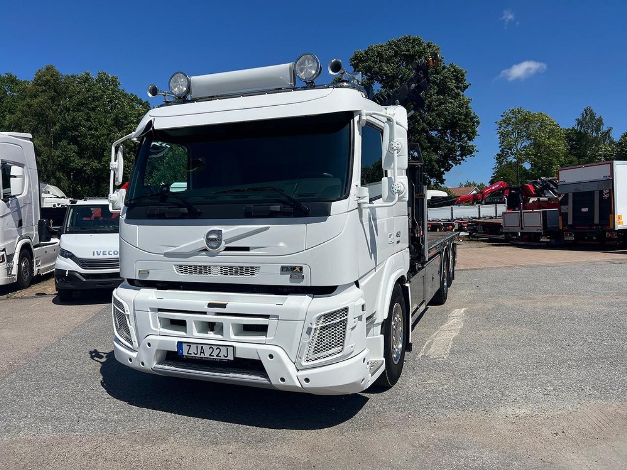 Volvo FMX 450 6x2*4 Kranbil / Brädgårdsbil Euro 6 Hiab 232 2018 - Kran