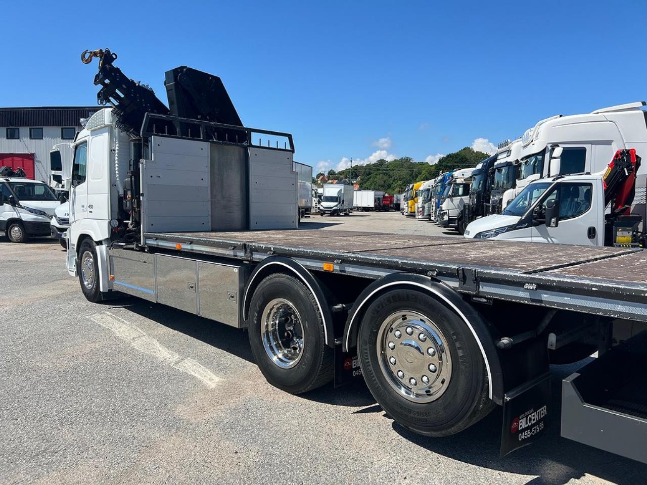 Volvo FMX 450 6x2*4 Kranbil / Brädgårdsbil Euro 6 Hiab 232 2018 - Kran