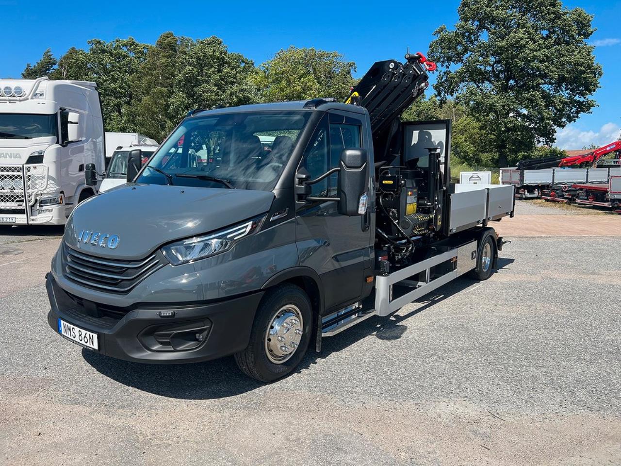 Iveco Daily 72C18 Lastväxlare, Kranflak & Läm/Maskinflak 2024 - Övrigt