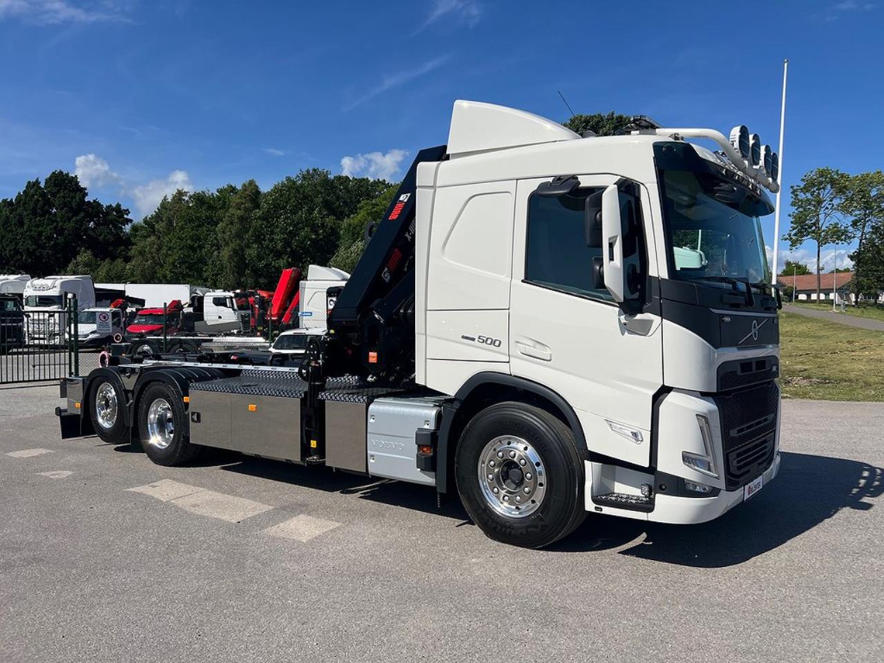 Volvo FM13 500 6x2*4 Kranväxlare Hiab 262 E6 Kran  2024 - Kran