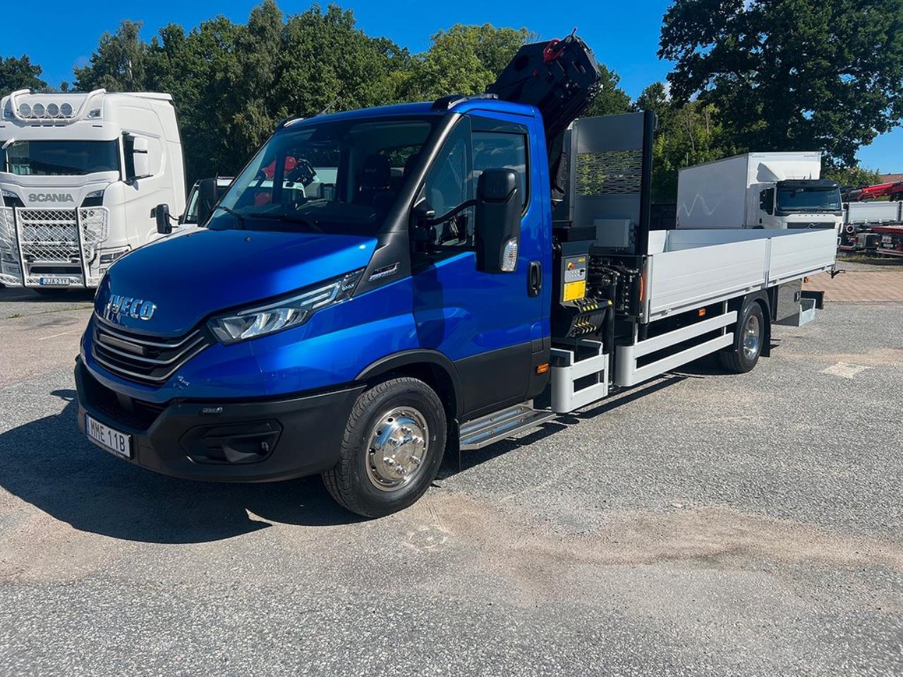 Iveco Daily 72C18 A8 Kranbil Palfinger Kran Fullutrustad 2024 - Kran