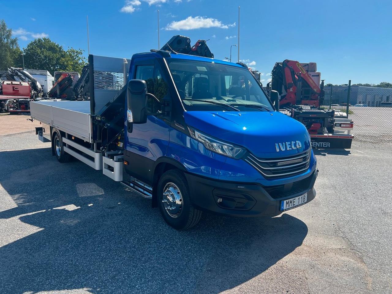 Iveco Daily 72C18 A8 Kranbil Palfinger Kran Fullutrustad 2024 - Kran