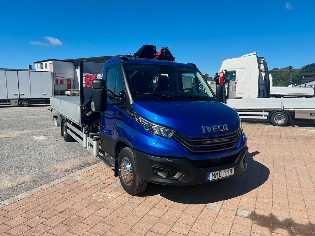 Iveco Daily 72C18 A8 Kranbil Palfinger Kran Fullutrustad 2024 - Kran