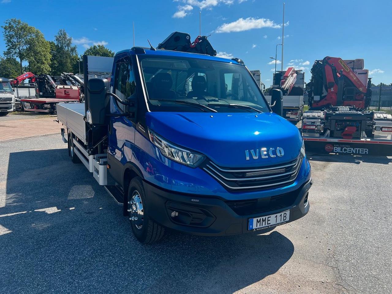 Iveco Daily 72C18 A8 Kranbil Palfinger Kran Fullutrustad 2024 - Kran