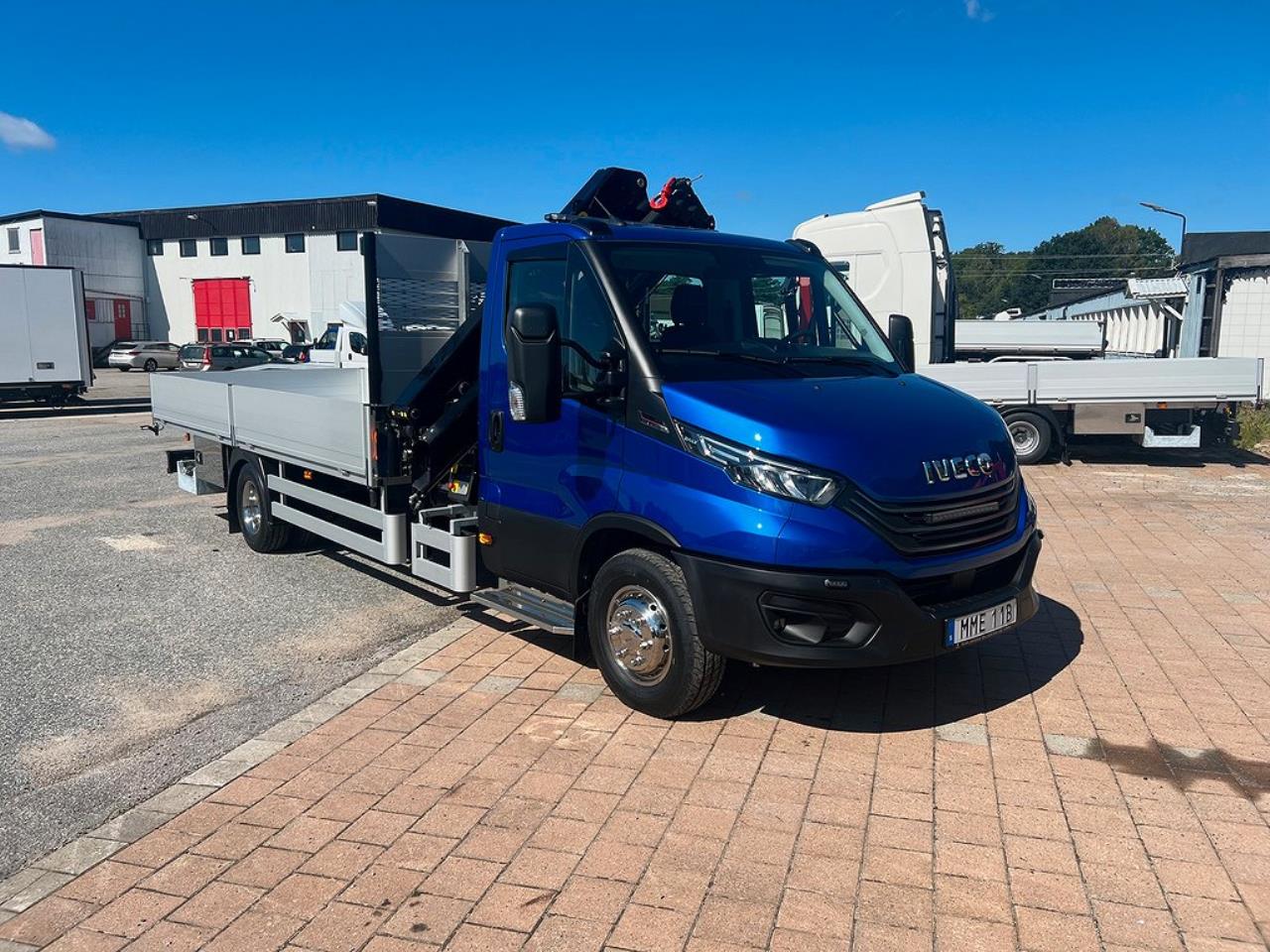 Iveco Daily 72C18 A8 Kranbil Palfinger Kran Fullutrustad 2024 - Kran