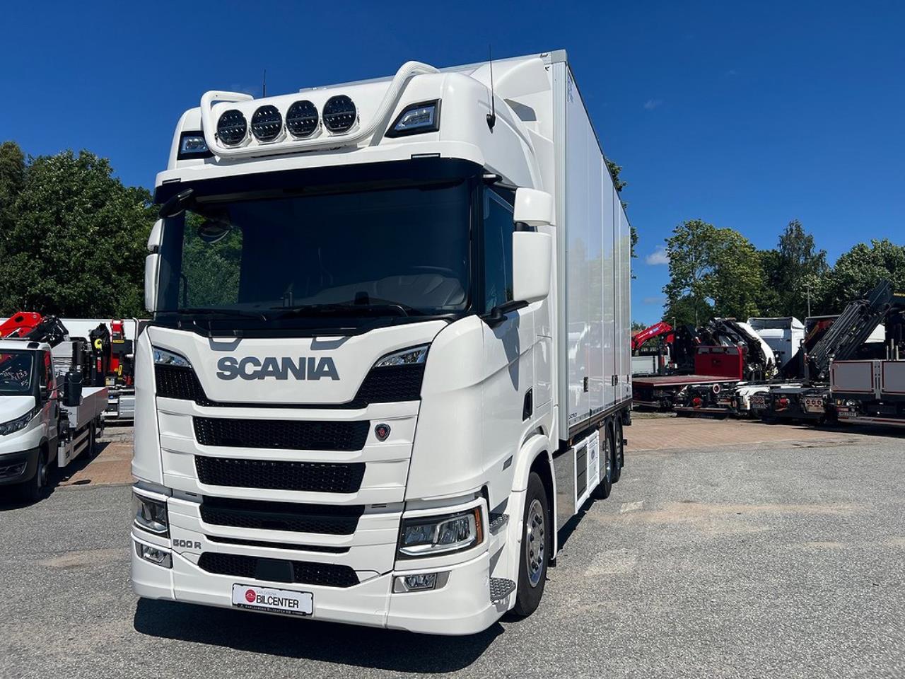 Scania R500 Kylbil Frysbil 2 Zon FNA Öppningsbarsida Bommar 2023 - Övrigt