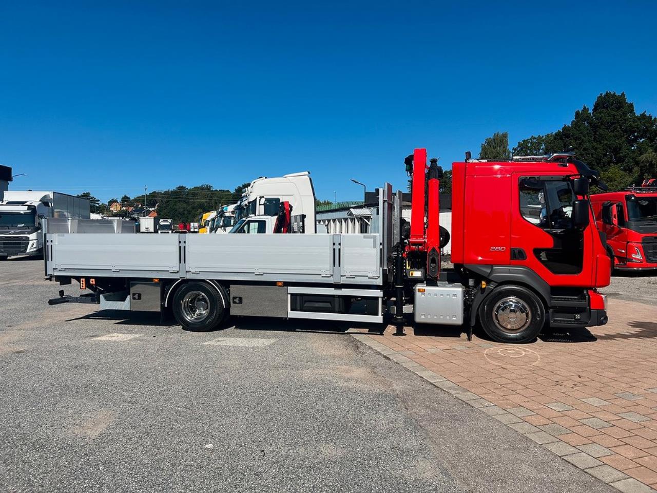 Volvo FL 280 4x2 Brädgårdsbil Kran & Z-Lift  2022 - Kran