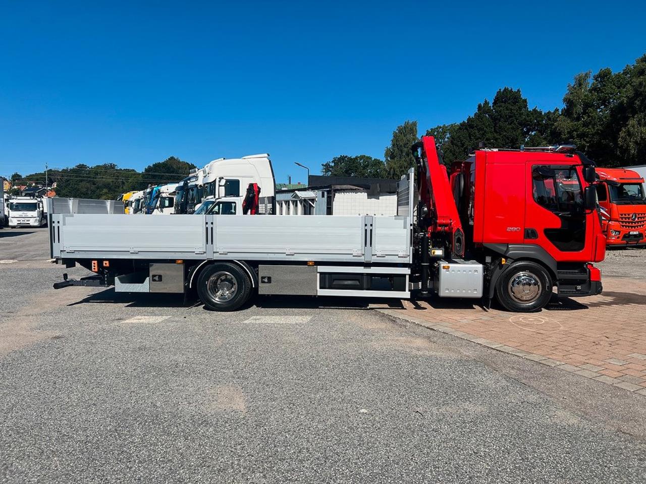 Volvo FL 280 4x2 Brädgårdsbil Kran & Z-Lift  2022 - Kran