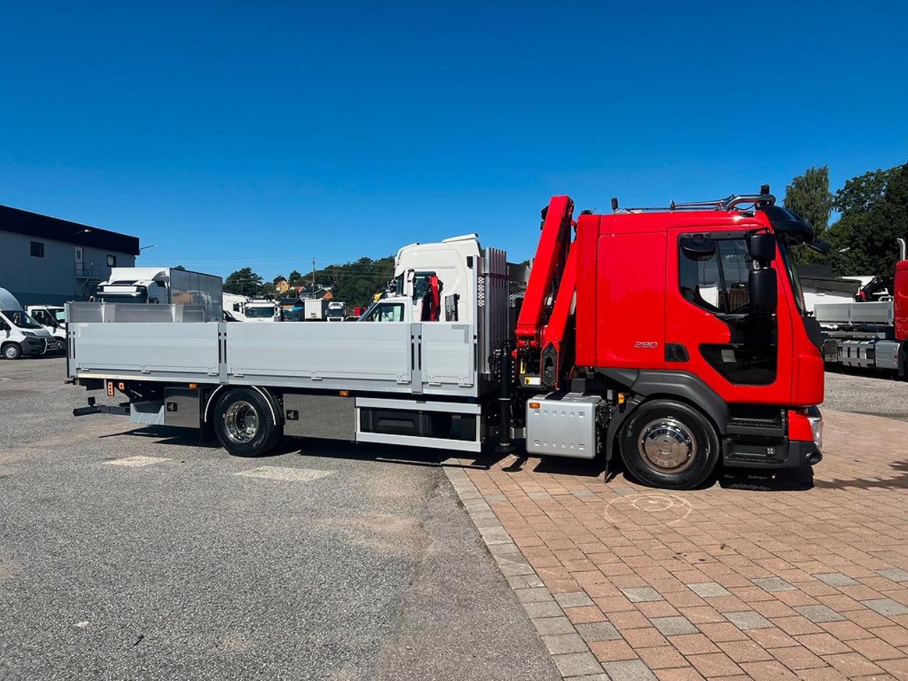 Volvo FL 280 4x2 Brädgårdsbil Kran & Z-Lift  2022 - Kran