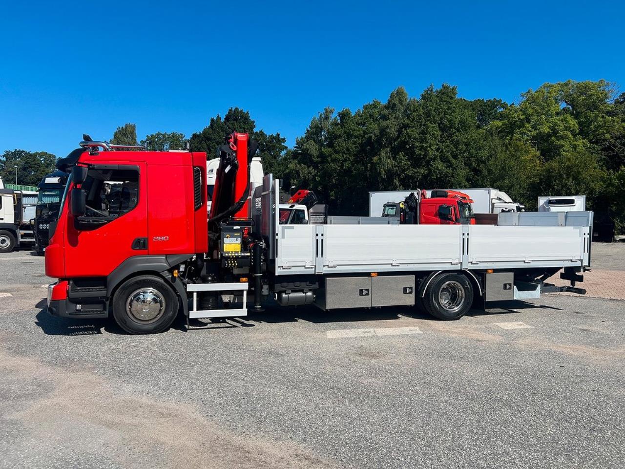 Volvo FL 280 4x2 Brädgårdsbil Kran & Z-Lift  2022 - Kran