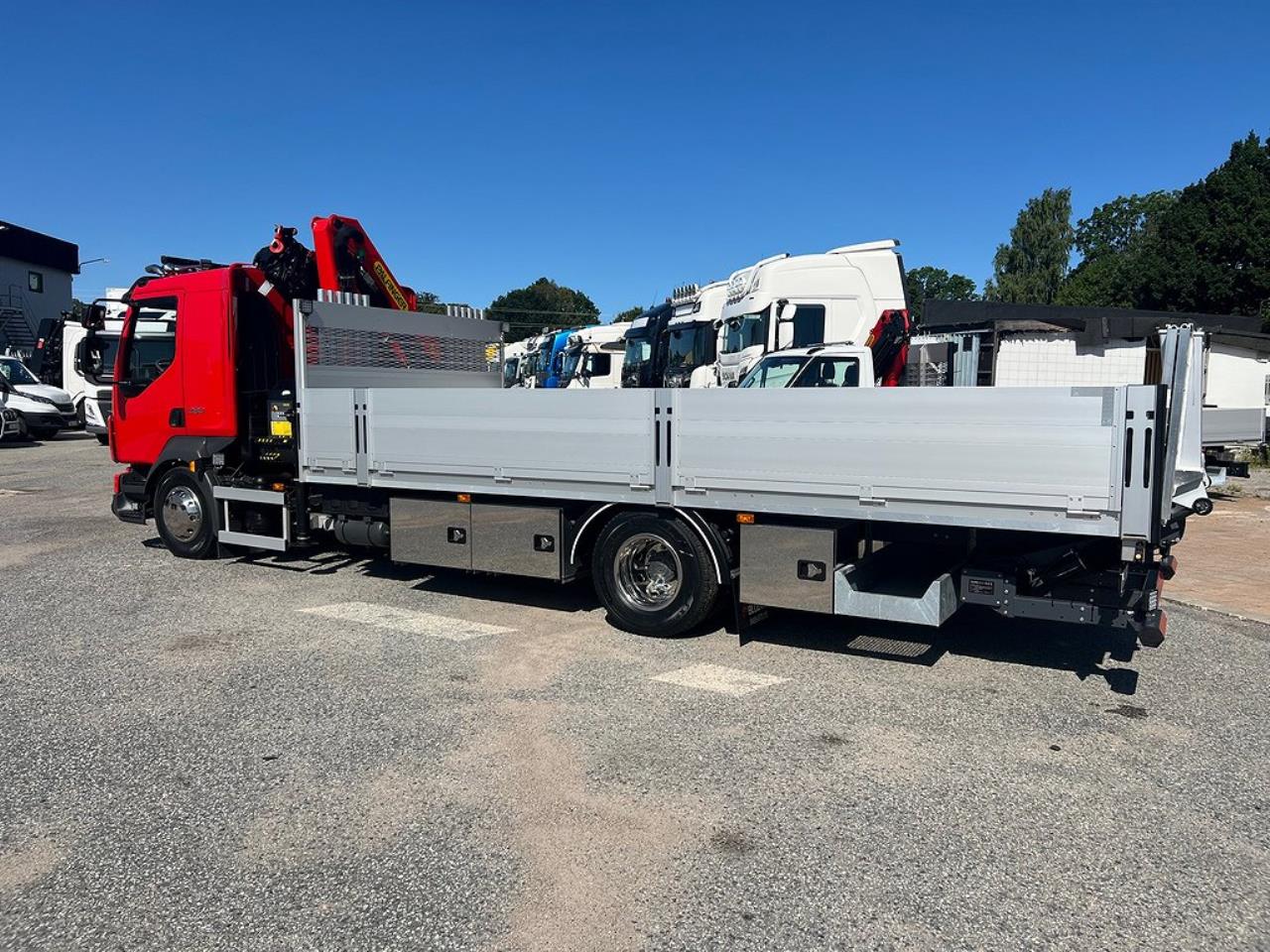 Volvo FL 280 4x2 Brädgårdsbil Kran & Z-Lift  2022 - Kran