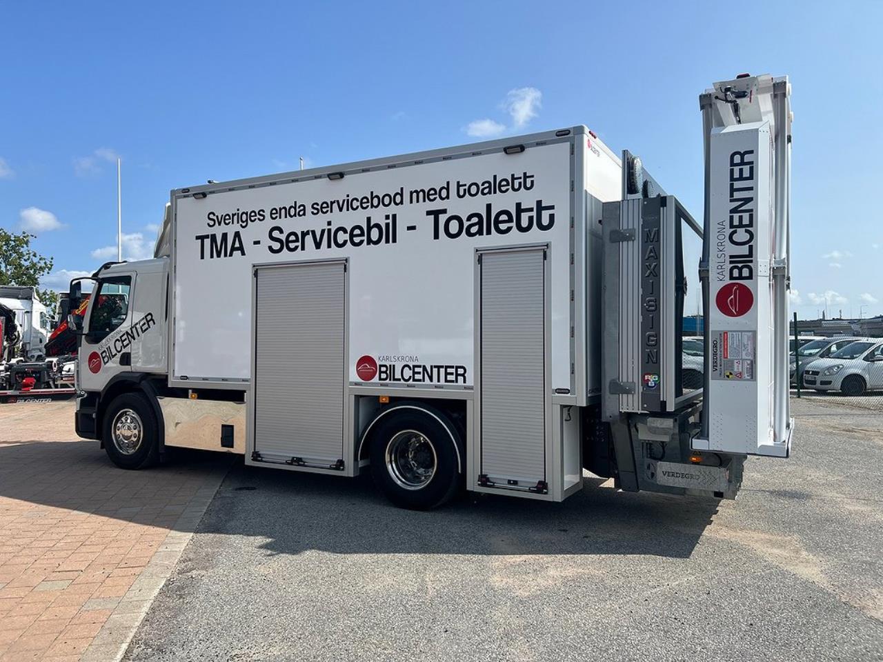 Volvo FE 320 4x2 Nya Modellen TMA bil / Servicebil Toalett 2024 - TMA