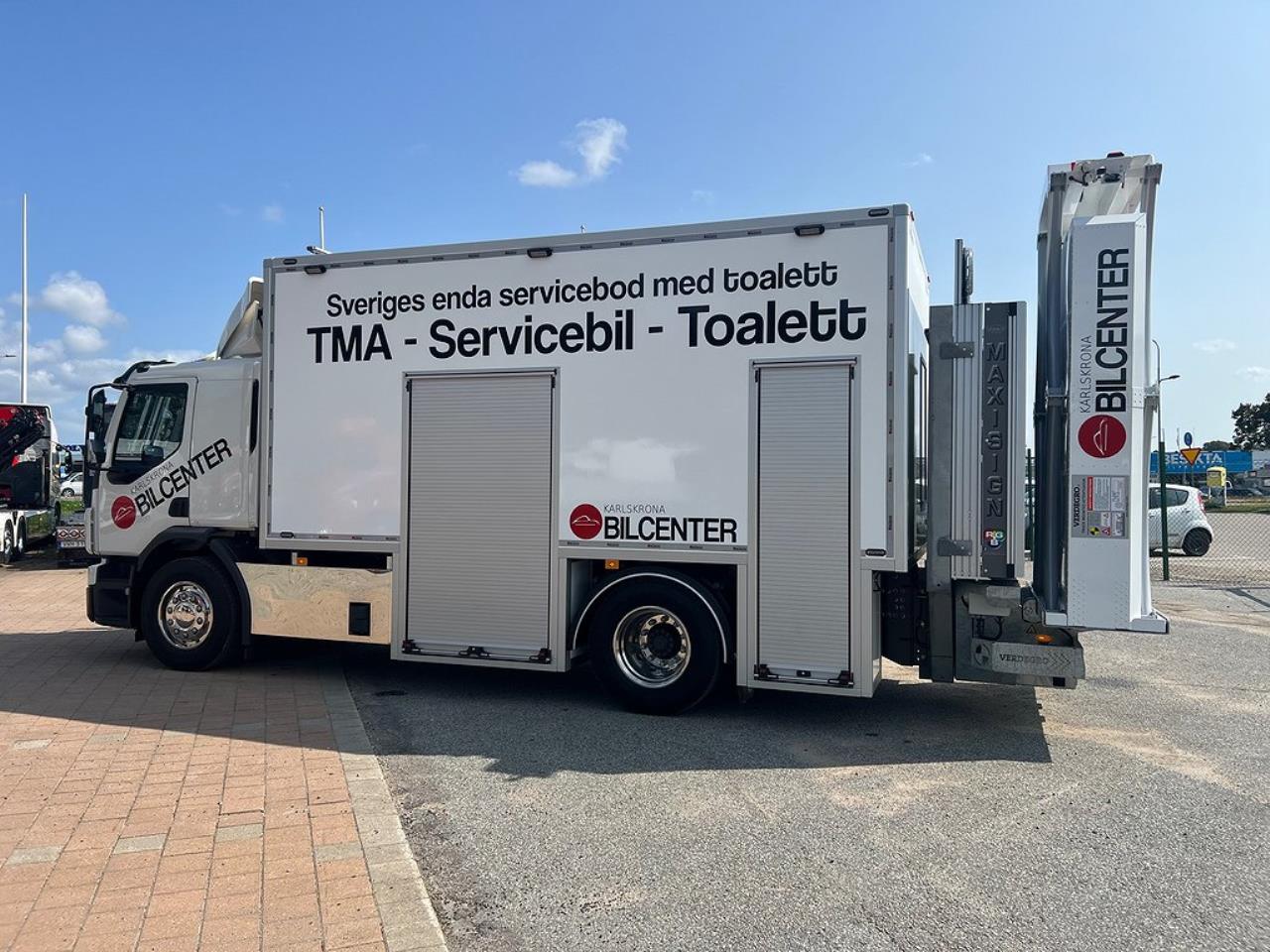 Volvo FE 320 4x2 Nya Modellen TMA bil / Servicebil Toalett 2024 - TMA