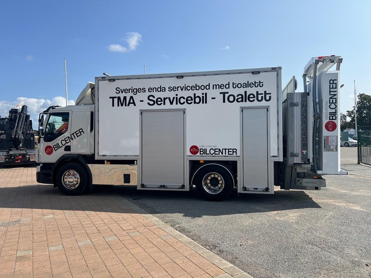 Volvo FE 320 4x2 Nya Modellen TMA bil / Servicebil Toalett 2024 - TMA