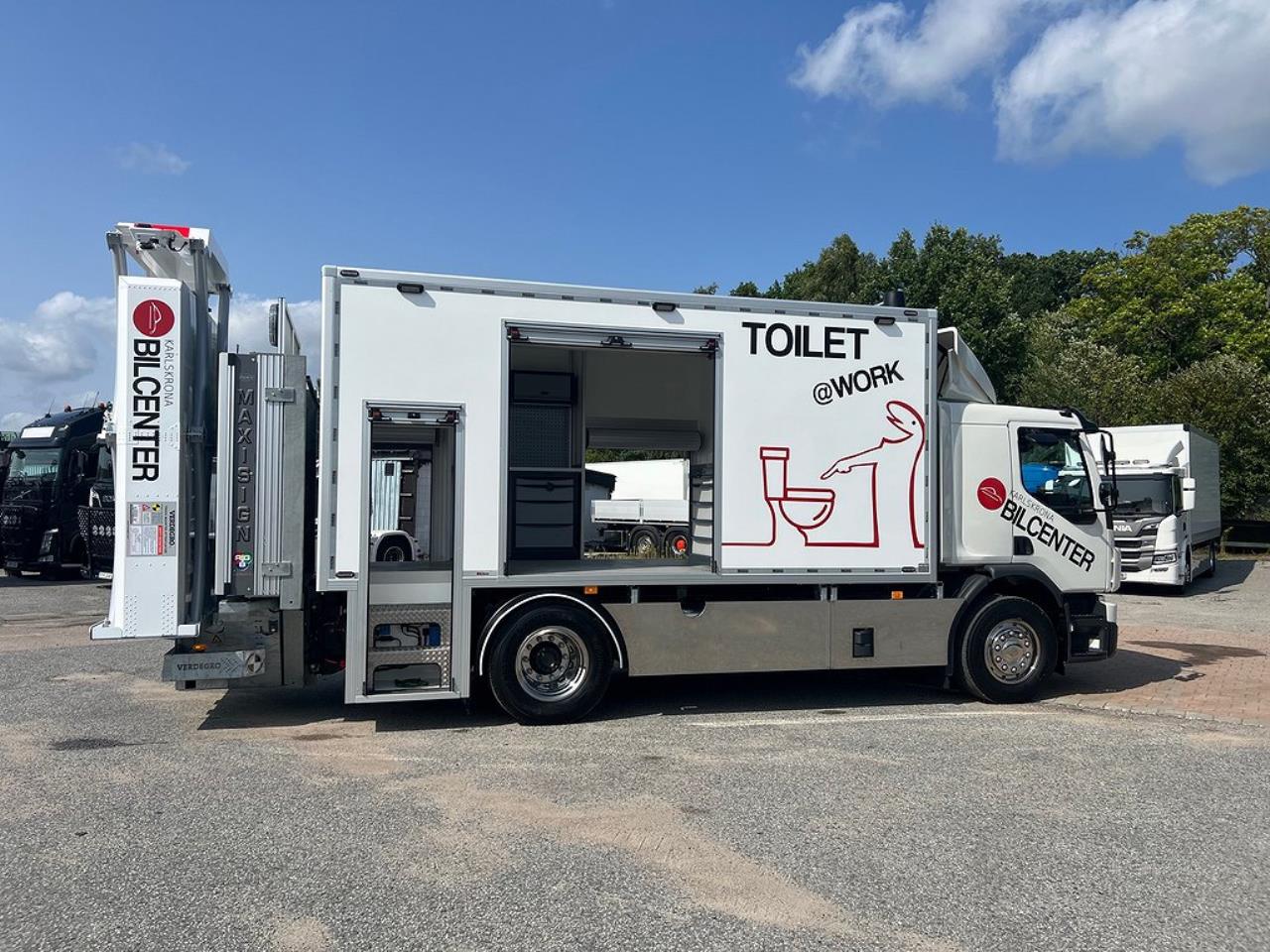 Volvo FE 320 4x2 Nya Modellen TMA bil / Servicebil Toalett 2024 - TMA