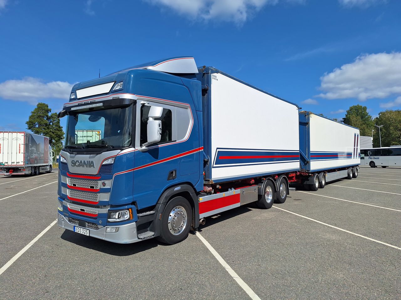 Scania R650 6x2 Flisekipage  2018 - Flis