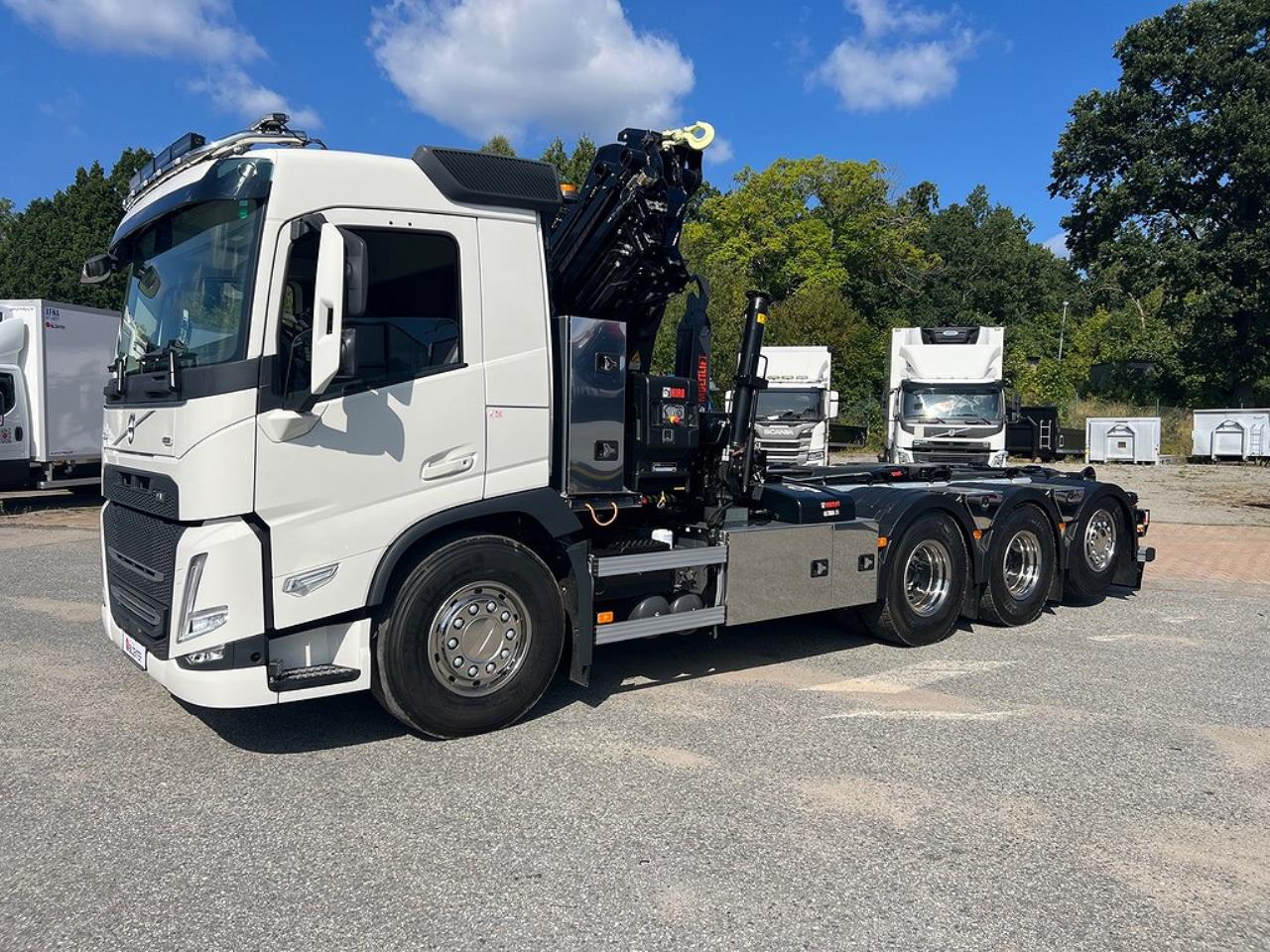 Volvo FM13 500 8x4*4 Tridem Kranväxlare Hiab 302 2023 - Kranväxlare