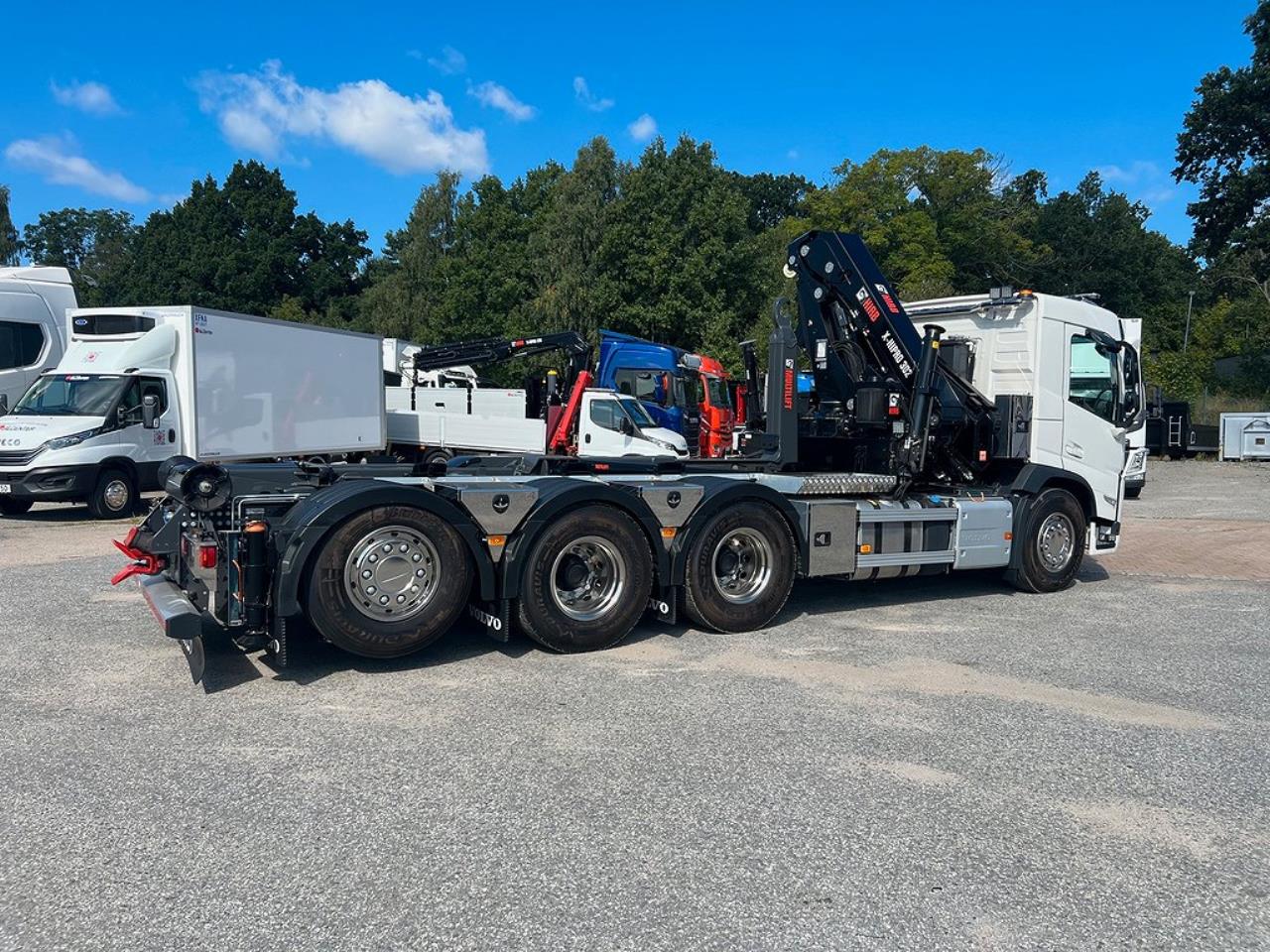 Volvo FM13 500 8x4*4 Tridem Kranväxlare Hiab 302 2023 - Kranväxlare