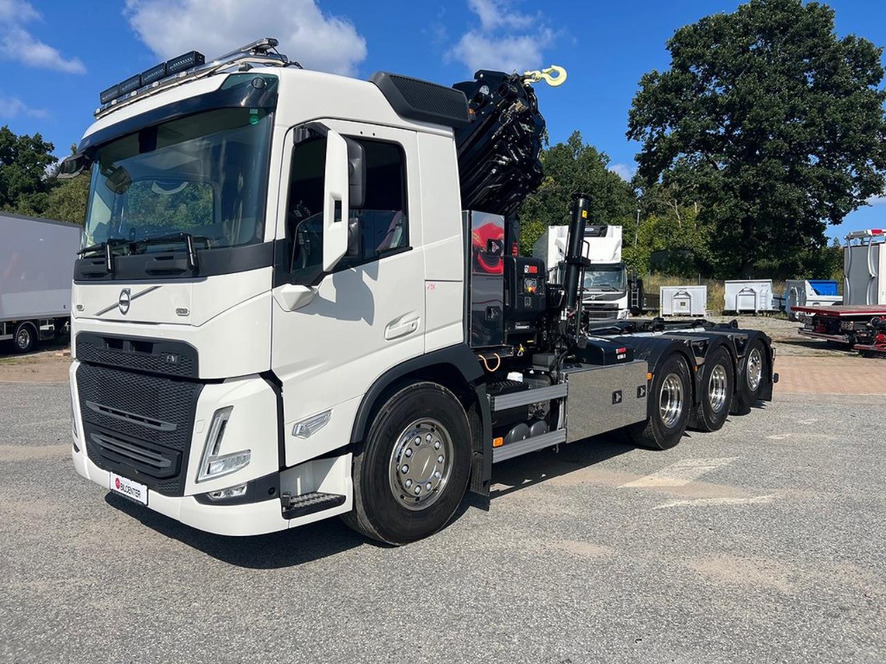 Volvo FM13 500 8x4*4 Tridem Kranväxlare Hiab 302 2023 - Kranväxlare