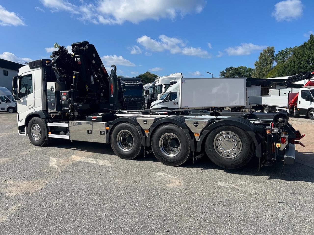 Volvo FM13 500 8x4*4 Tridem Kranväxlare Hiab 302 2023 - Kranväxlare