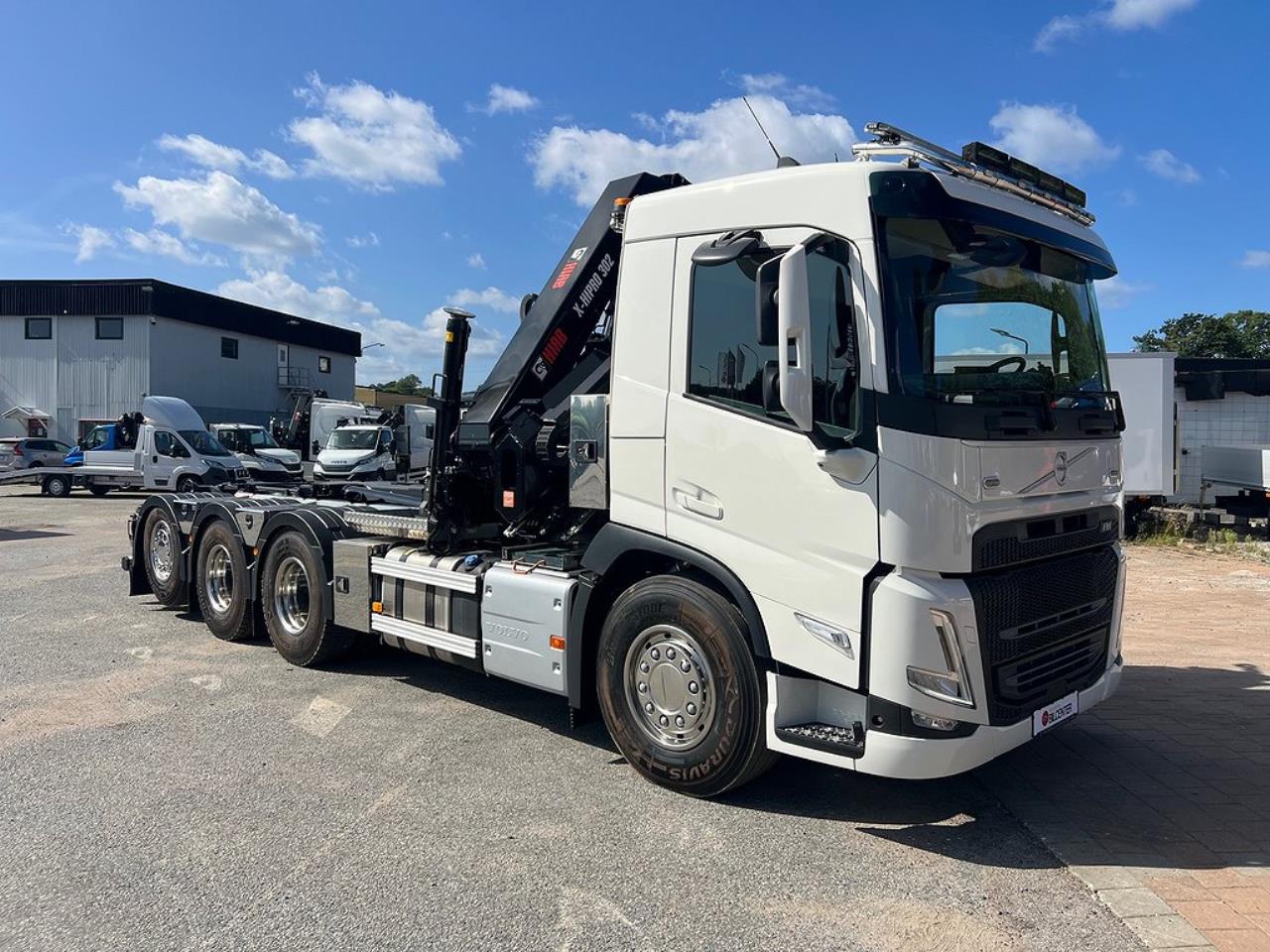 Volvo FM13 500 8x4*4 Tridem Kranväxlare Hiab 302 2023 - Kranväxlare