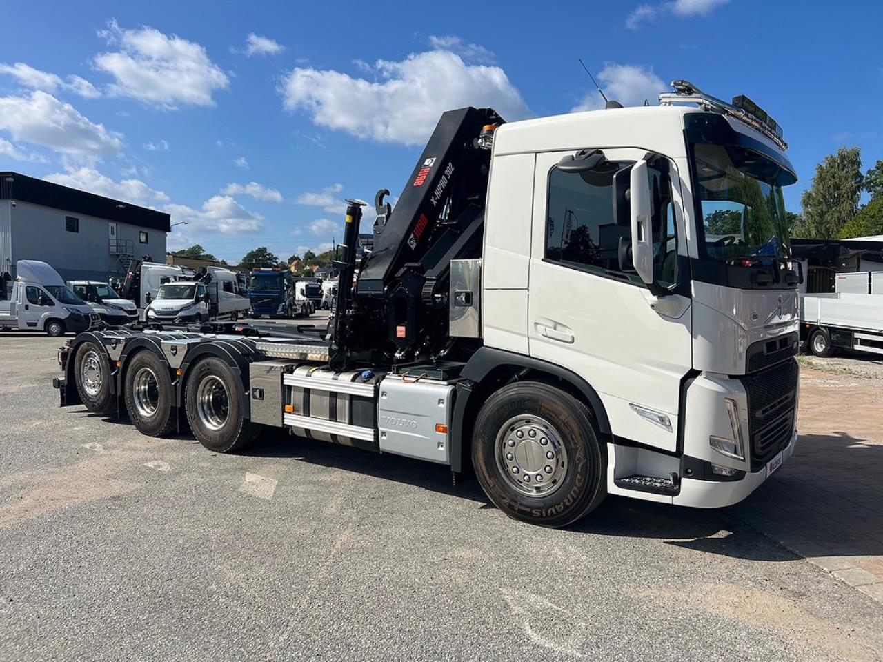 Volvo FM13 500 8x4*4 Tridem Kranväxlare Hiab 302 2023 - Kranväxlare