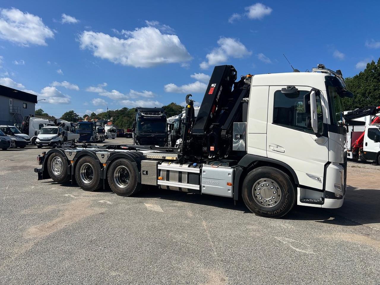 Volvo FM13 500 8x4*4 Tridem Kranväxlare Hiab 302 2023 - Kranväxlare