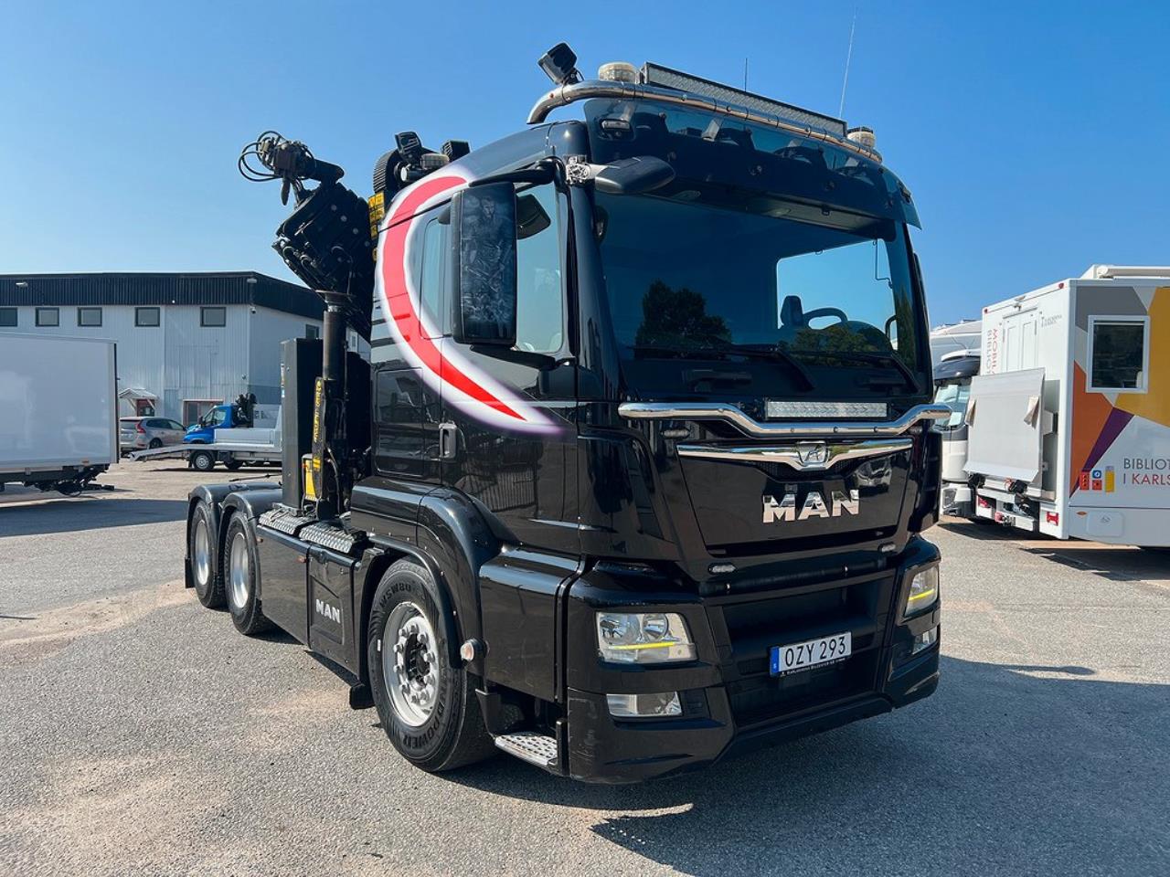 MAN TGS 26.480 6x4 Dragbil Palfinger 34002 Kran VBG  Euro 6 2016 - Dragbil