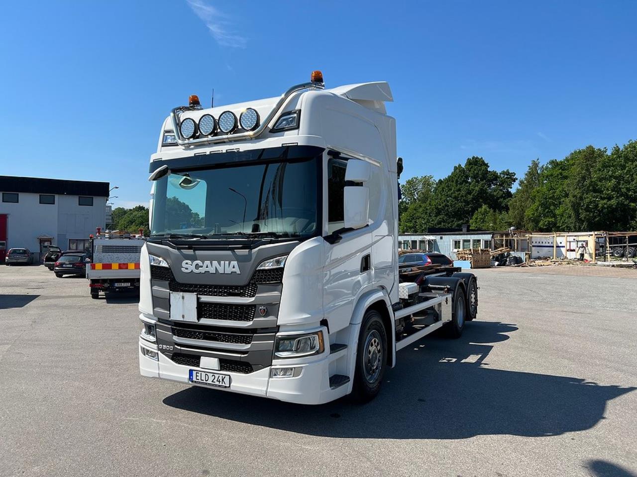 Scania G500 6x2 Lastväxlare Zetterberg / Livab  2018 - Krok/Lastväxlare