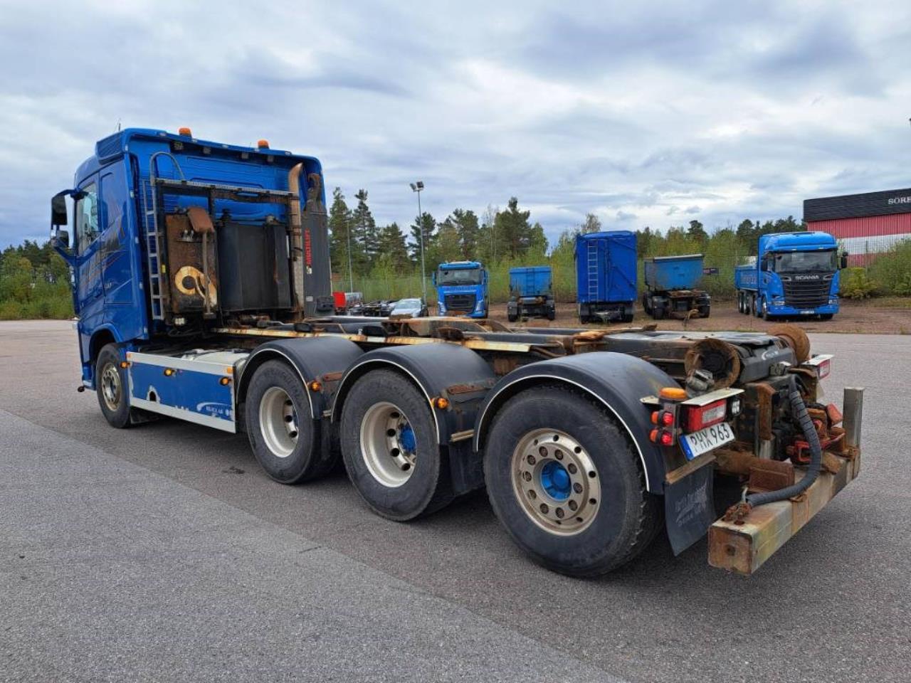 Volvo FH 540 Plogbil 2017 - Krok/Lastväxlare