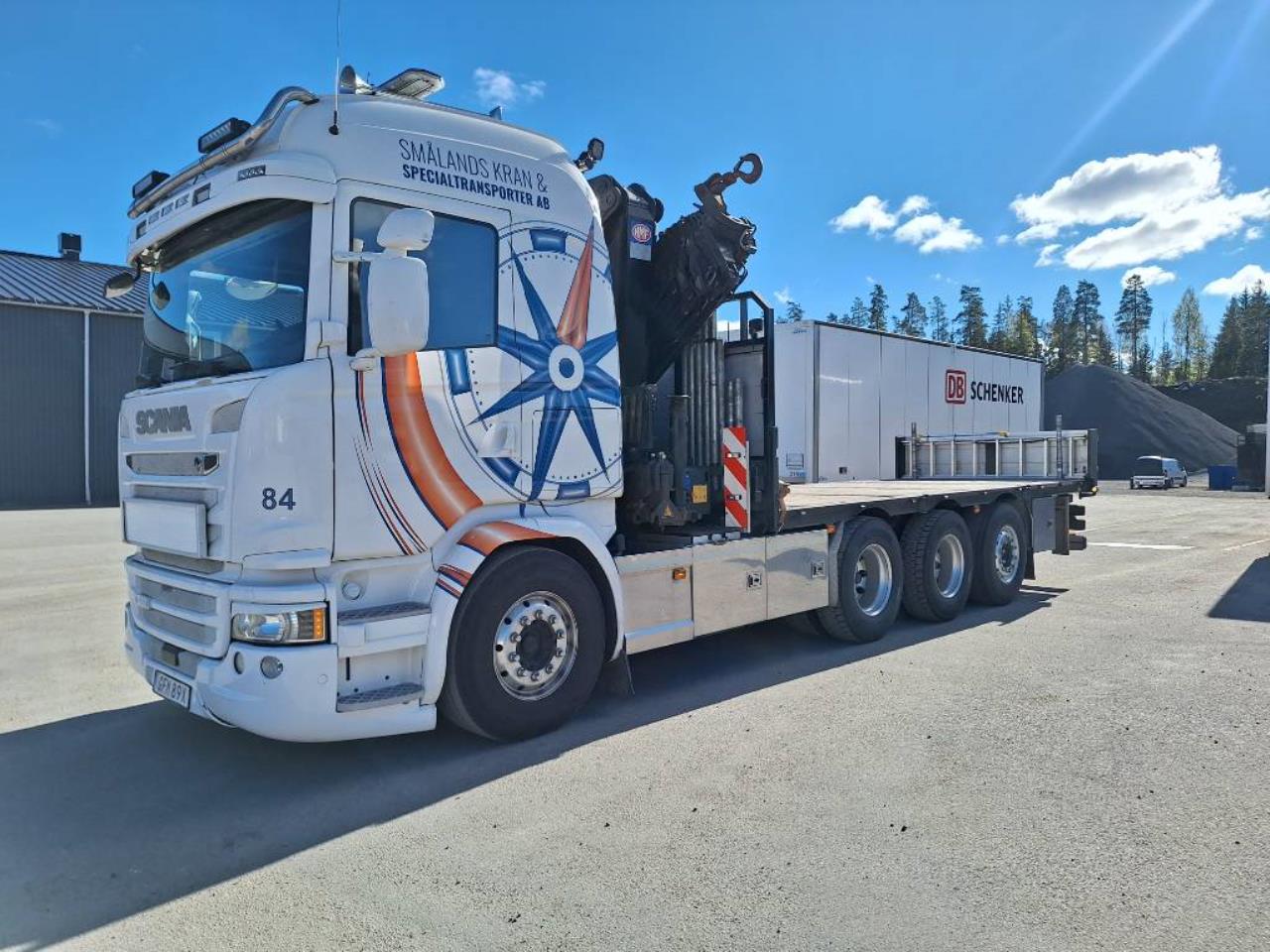 Scania G490 LB8x4*4 2017 - Kran