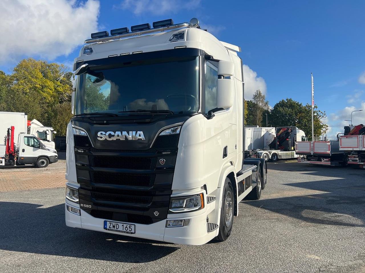 Scania R580 6x2*4 Dragbil Hydraulik 3,95 Hjulbas 2018 - Dragbil