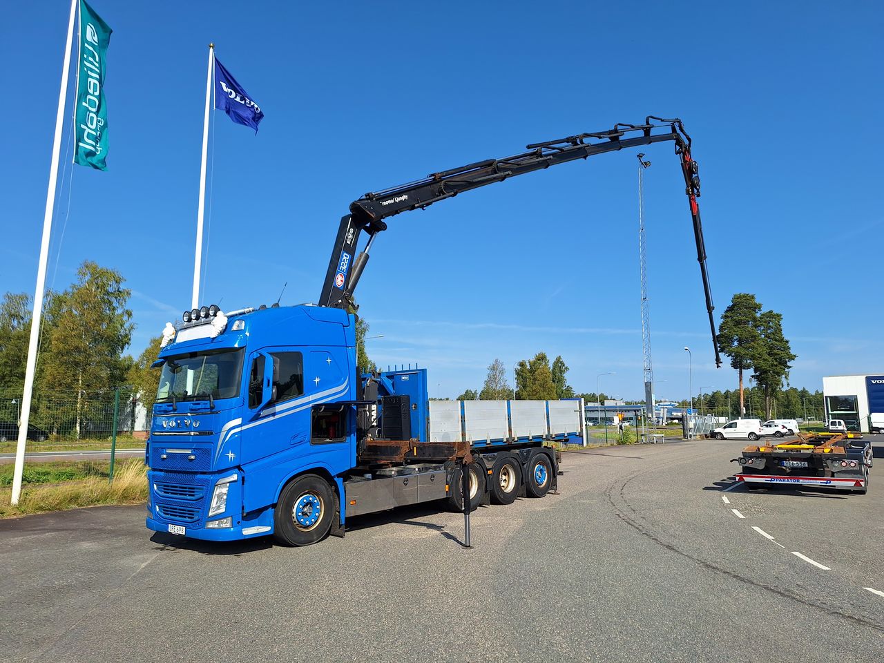 Volvo FH Tridem Kran/Lastväxlare 2018 - Kranväxlare