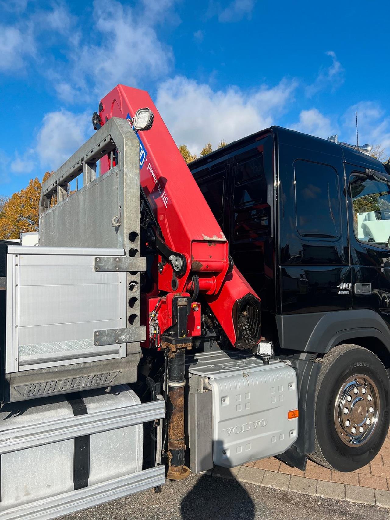 Volvo FM410 6x2*4 Kranbil Brädgårdsbil 2017 - Kran